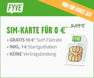 FYVE gratis SIM-Karten Aktion