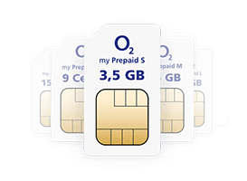 o2 my Prepaid S: 3,5 GB LTE + 9 Cent pro Min./SMS
